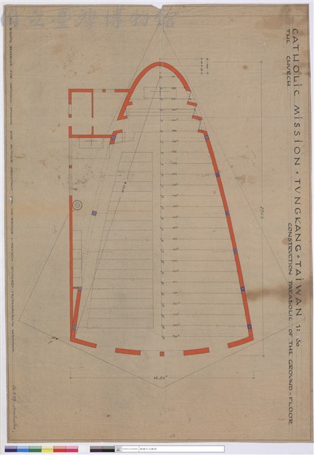 CONSTRVKTION PARABOLIC OF THE GROVND-FLOOR藏品圖，第1張