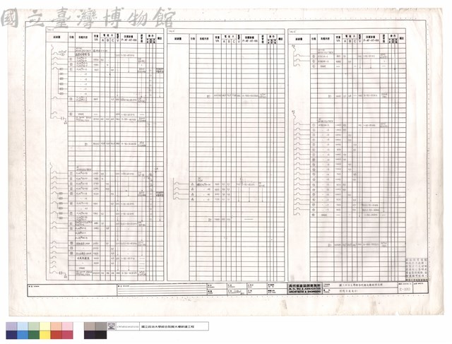 照明負載表(三十)藏品圖，第1張