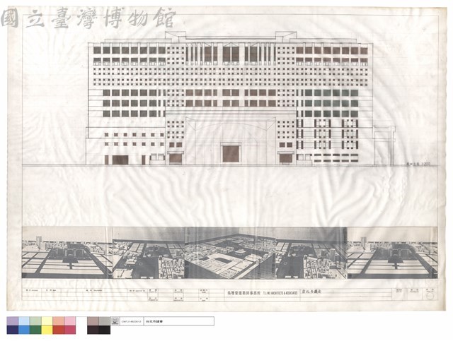 西側立面藏品圖，第1張