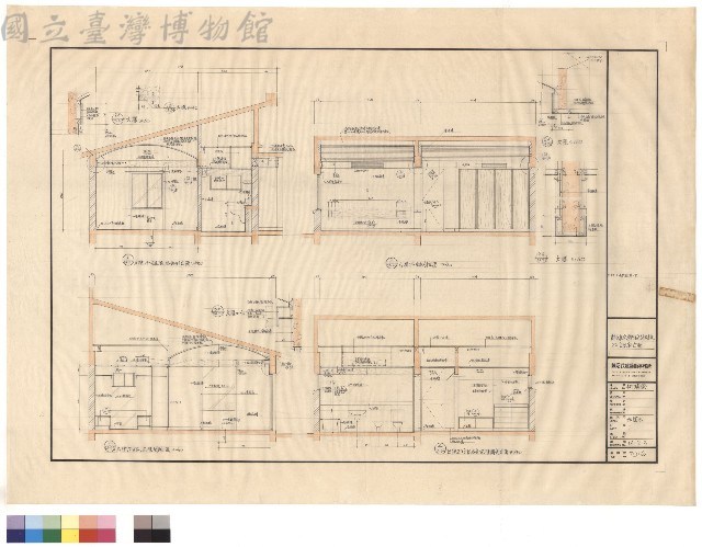 A棟2F主臥剖立面藏品圖，第1張