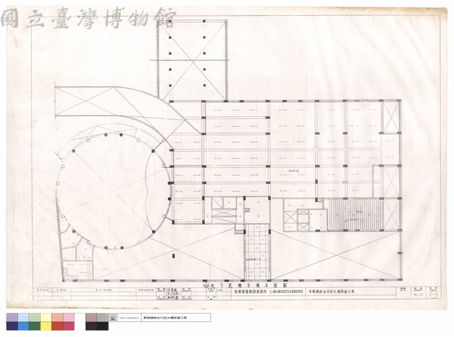 地下貳樓平頂平面圖藏品圖，第1張