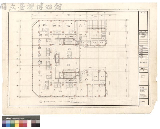 第六層平面藏品圖，第1張