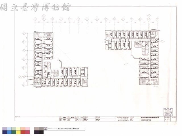拾陸樓風管配置平面圖藏品圖，第1張