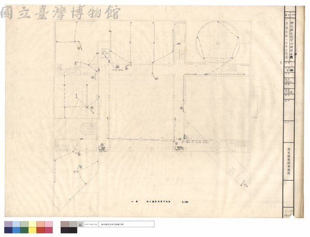 一層插座動力設備平面圖藏品圖，第1張