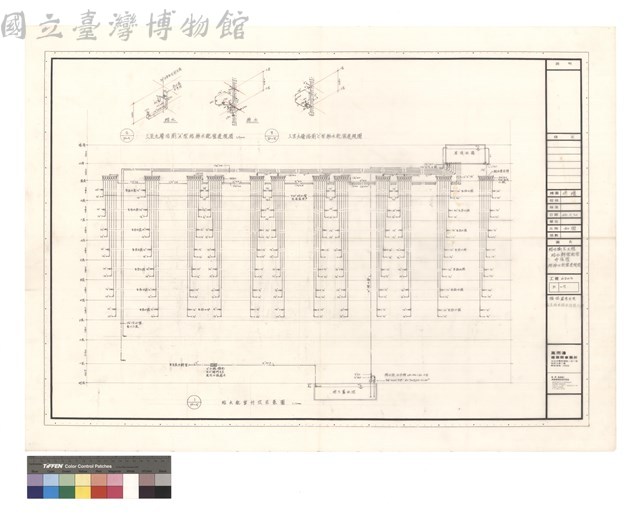 給水衛生工程 給水幹管配管升位圖 給排水配管透視圖藏品圖，第1張