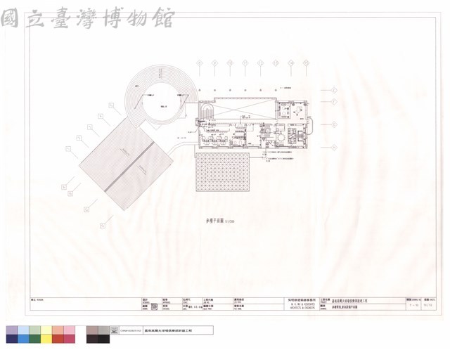 參樓電視,資訊設備平面圖藏品圖，第1張