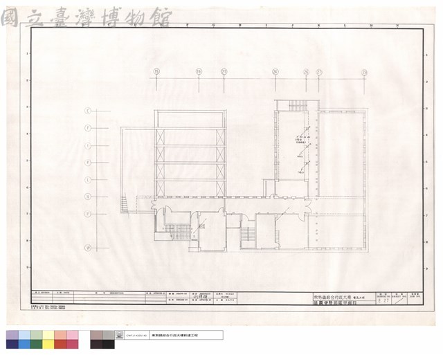 屋頂壹層弱電平面圖藏品圖，第1張