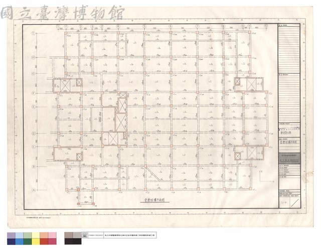 壹層結構平面圖藏品圖，第1張