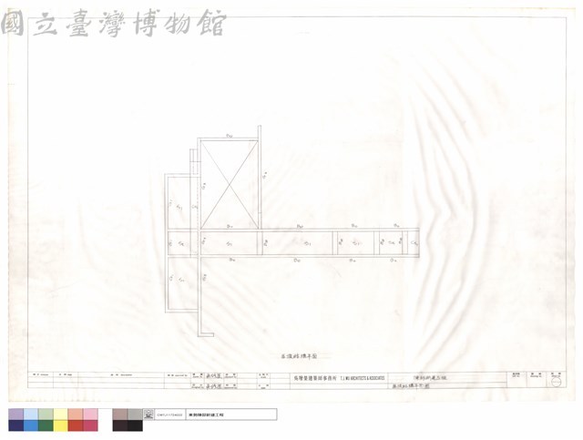 屋頂結構平面藏品圖，第1張