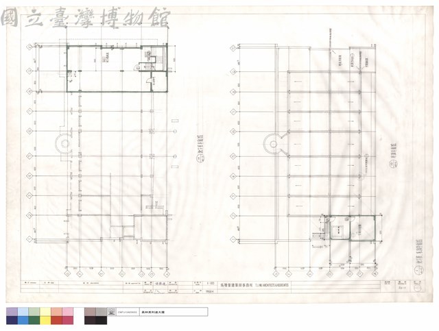 地下室,屋頂平面圖藏品圖，第1張