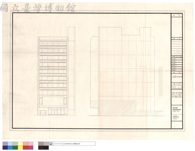 北向 西向立面圖藏品圖，第1張