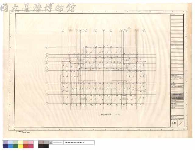 E棟貳至肆層平面圖藏品圖，第1張