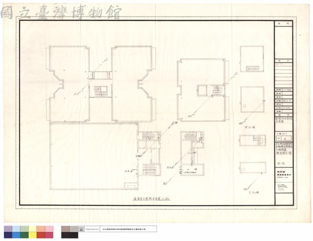 屋頂層冷水系統平面圖藏品圖，第1張