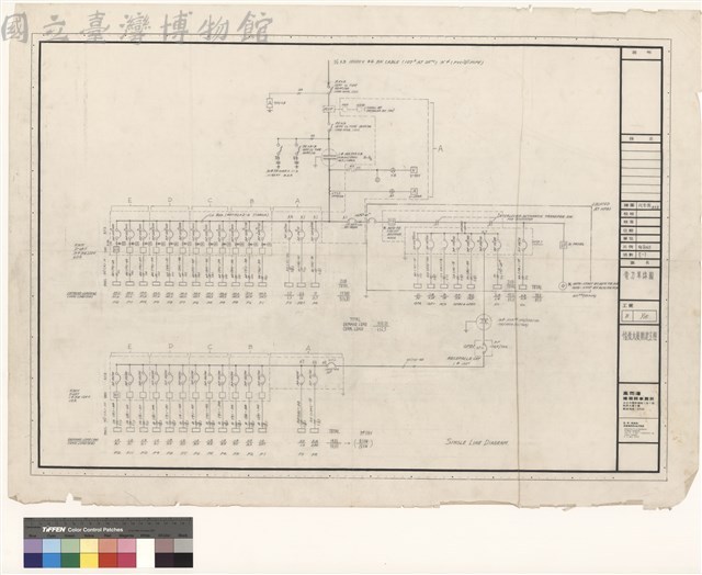 電力單線圗藏品圖，第1張