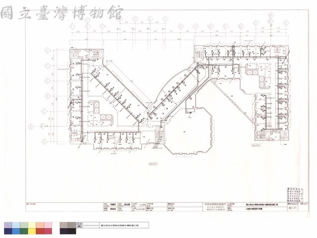 柒樓水管配置平面圖藏品圖，第1張