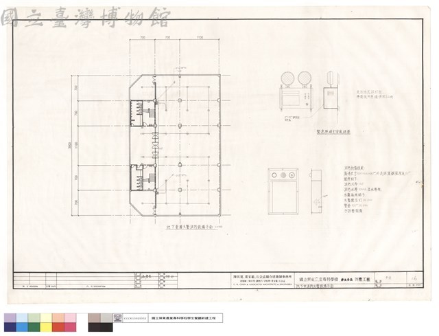地下室消防火警設備平面藏品圖，第1張