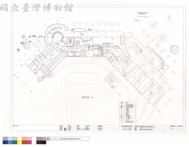壹樓監視及計帳系統設備平面圖藏品圖，第1張