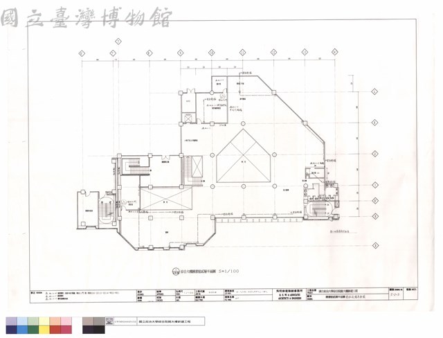 圖書館貳樓,電話設備平面圖藏品圖，第1張