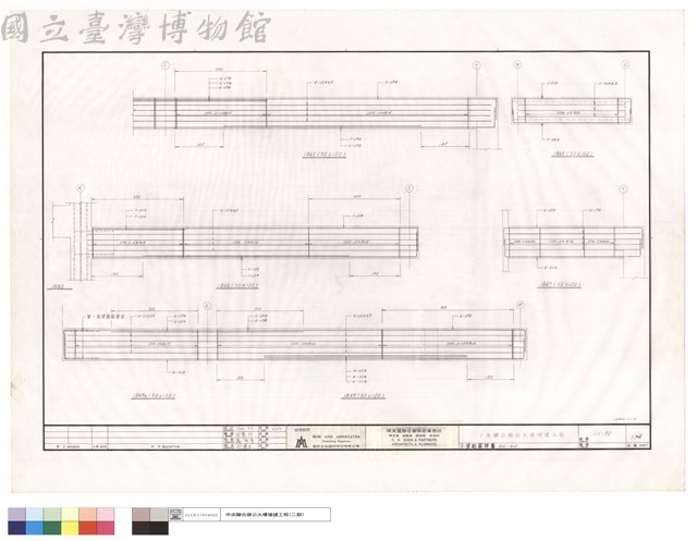 小梁配筋詳圖1B45~B49藏品圖，第1張