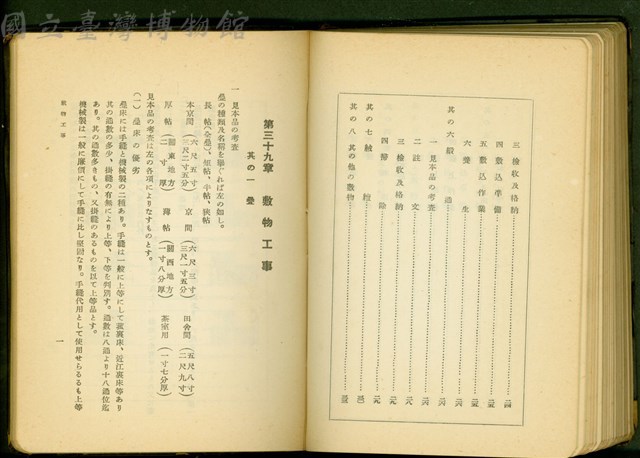 (敷物工事目次)，敷物工事(P1)藏品圖，第1張