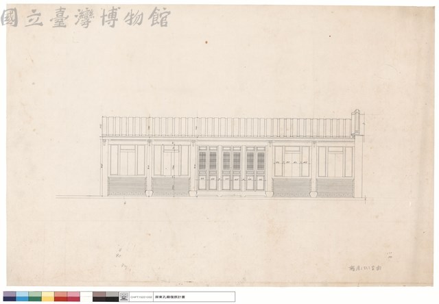 廂房(D1)立面藏品圖，第1張