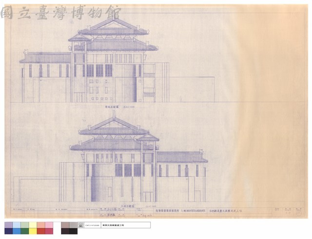 南向,北側立面圖藏品圖，第1張