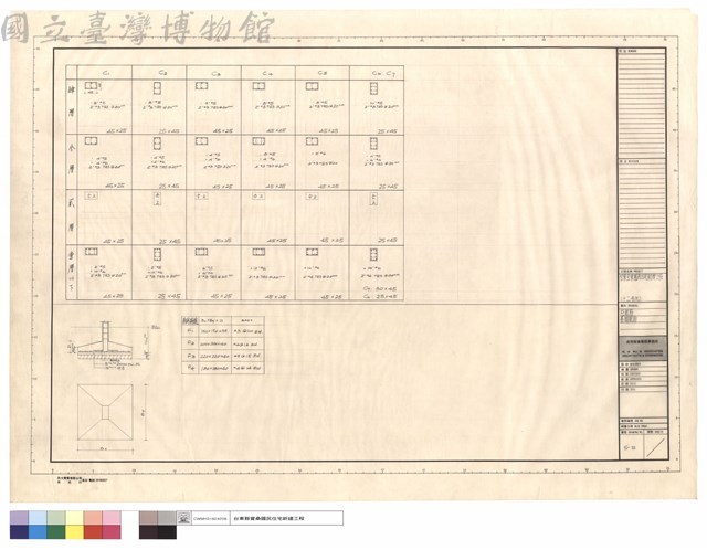 柱配筋,基腳配筋藏品圖，第1張