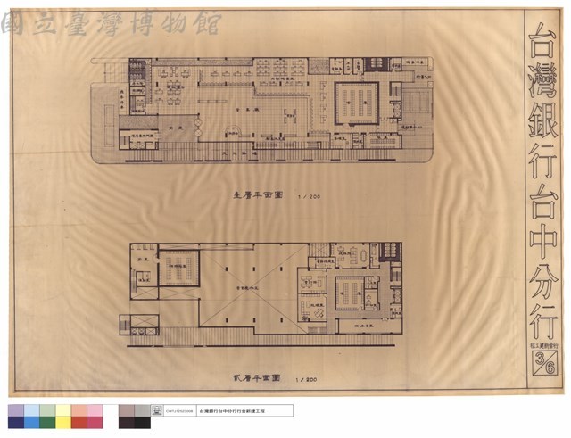 壹層,貳層平面圖藏品圖，第1張