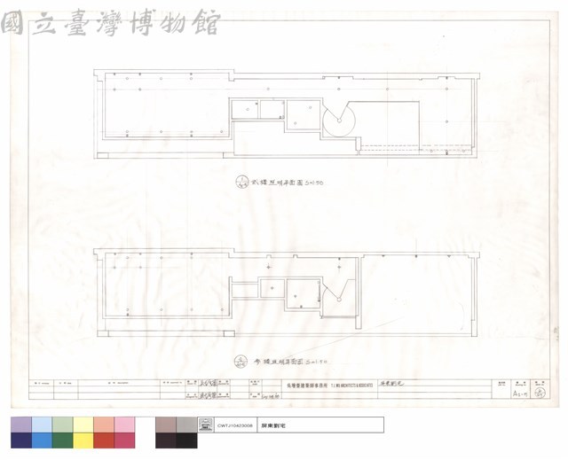 貳樓,參樓照明平面圖藏品圖，第1張