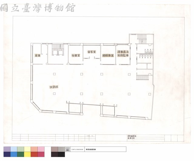 貳樓平面藏品圖，第1張