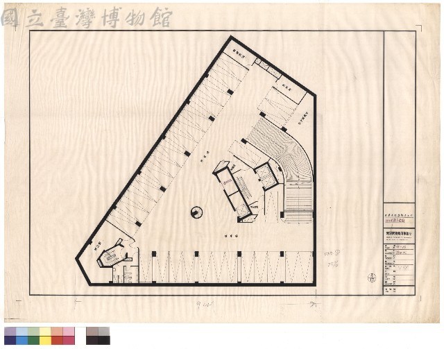 地下貮層平面圖藏品圖，第1張