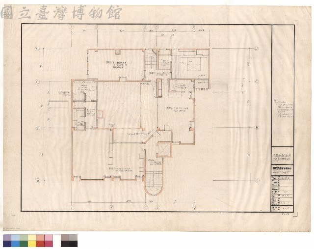 二樓室內材料表示圖藏品圖，第1張