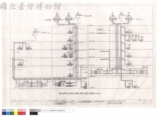 空調系統水管流程詳圖藏品圖，第1張
