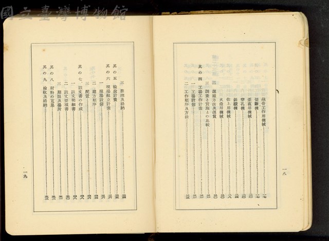 現場從業員指針第二輯細目次一八/一九藏品圖，第1張