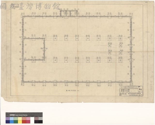空調機工廠  基礎平面圖藏品圖，第1張