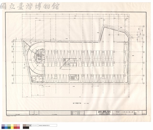 地下肆層給排水設備平面圖藏品圖，第1張