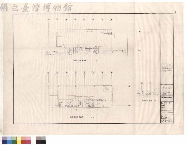 給水排水工程/地下層壹層給水管平面圖藏品圖，第1張