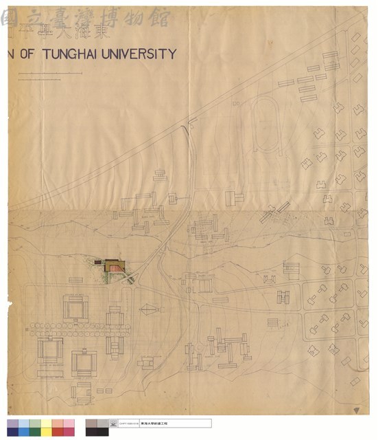 東海大學平面圖藏品圖，第1張