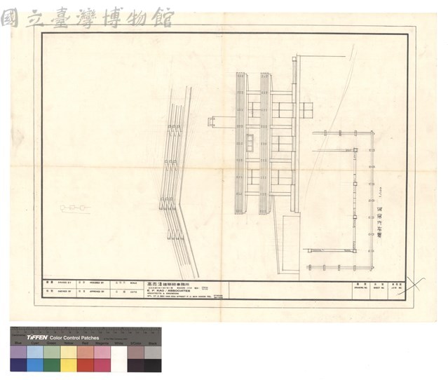 欄杆平面图藏品圖，第1張