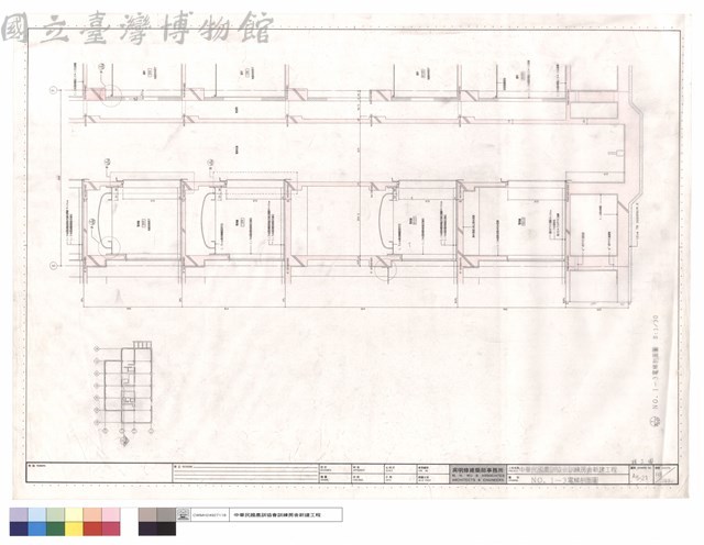 NO.1~3電梯剖面圖藏品圖，第1張
