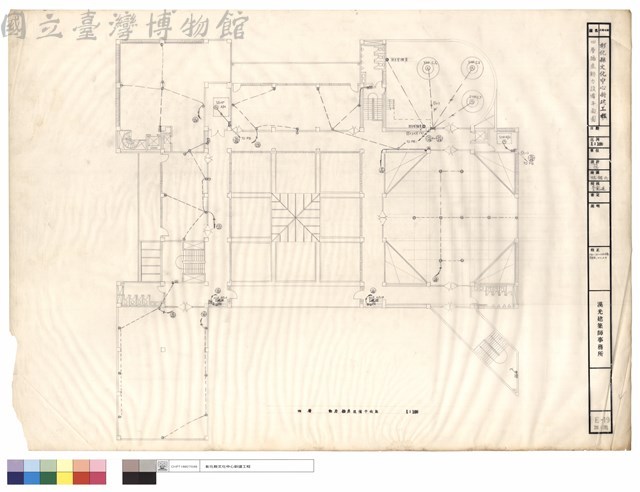 四層插座動力設備平面圖藏品圖，第1張