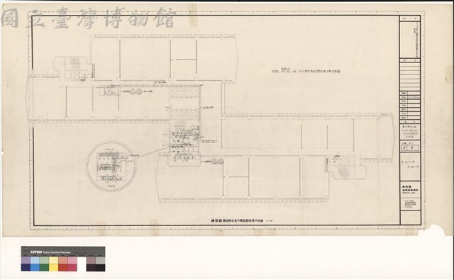 給水排水工程 四至九層給排水及消防設備配管平面圖藏品圖，第1張