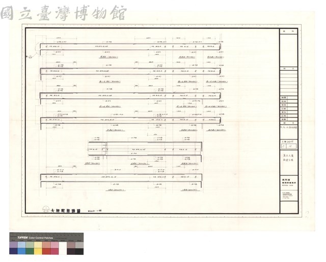 B2, B3. CB1 配筋詳圖藏品圖，第1張