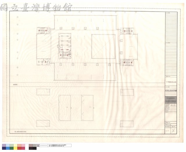 屋頂層燈具,插座平面圖藏品圖，第1張