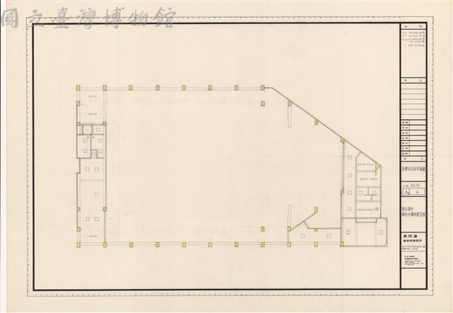 五層天花板平面圖藏品圖，第1張