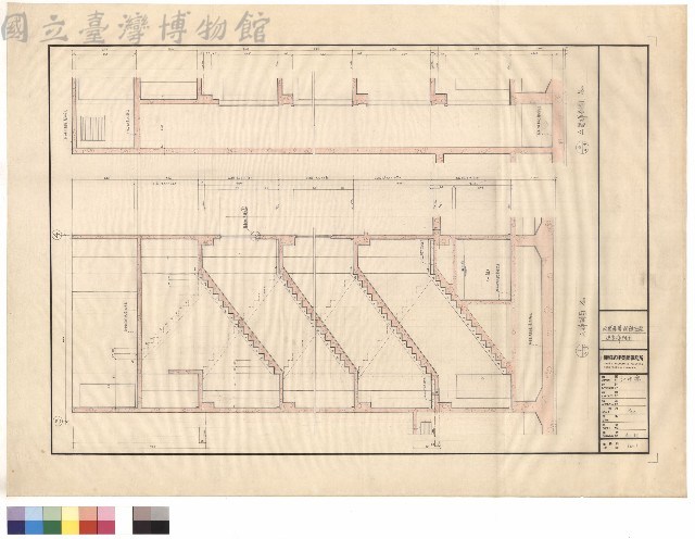 樓電梯剖面藏品圖，第1張