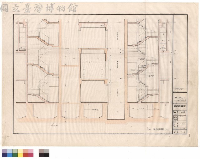 (2FL以下)樓電梯剖面藏品圖，第1張