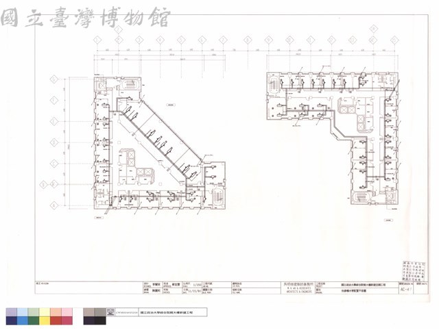 拾參樓水管配置平面圖藏品圖，第1張