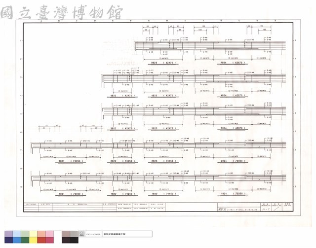 梁配筋2~1B21,4~1B22,R~1B23,24藏品圖，第1張