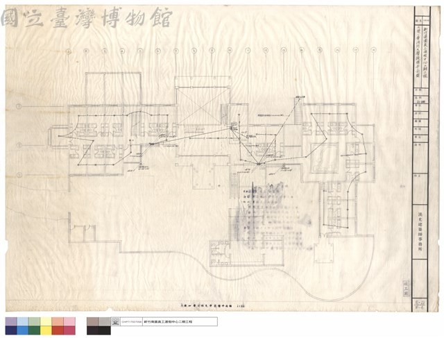 A棟一層消防火警設備平面圖藏品圖，第1張